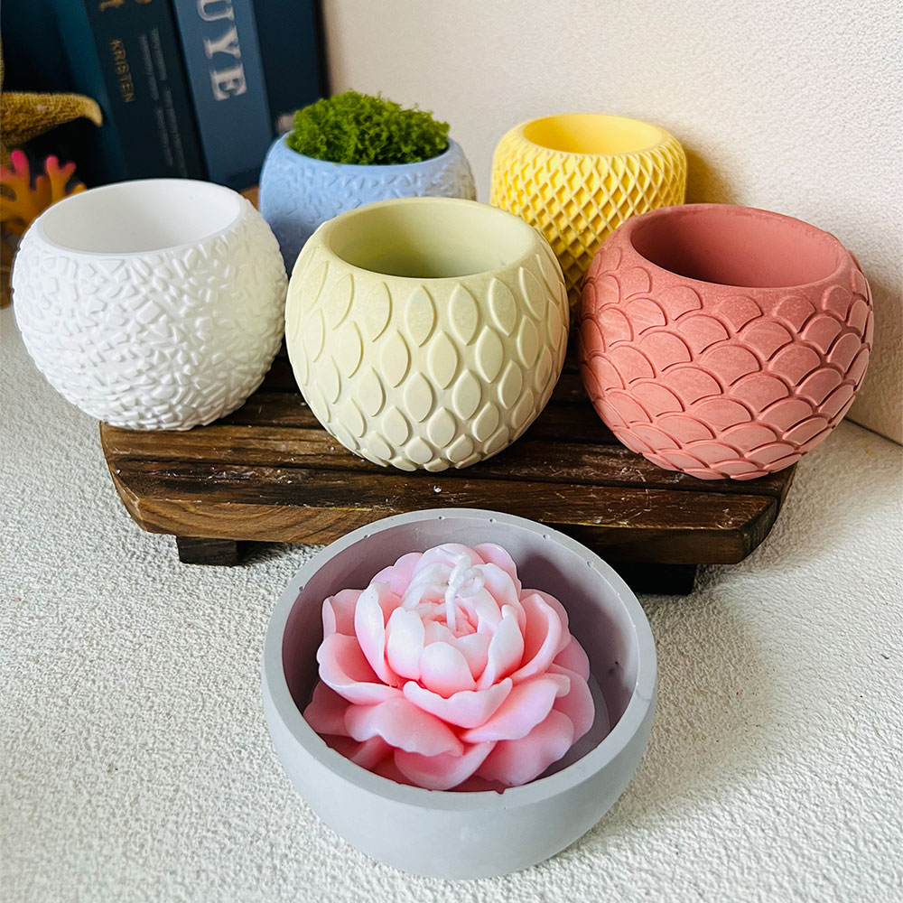 1pc Fish Scale Pattern Cement  - đánh giá và giá Potsticker Mold