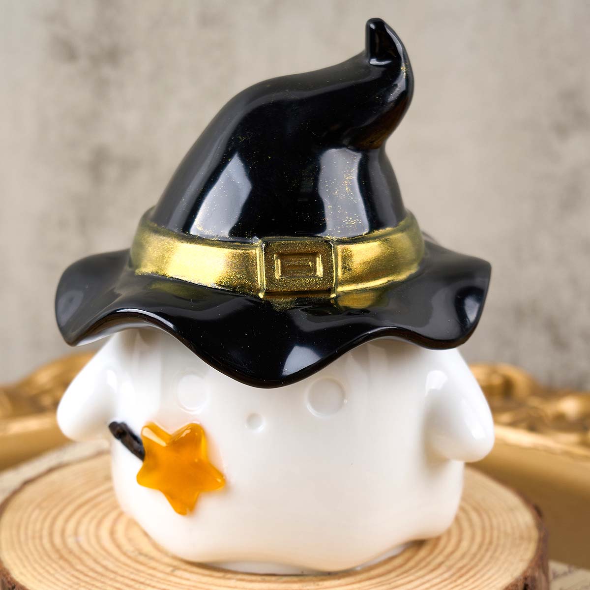 Hat Ghost Candle Jar Silicone  - đánh giá và giá Potsticker Mold