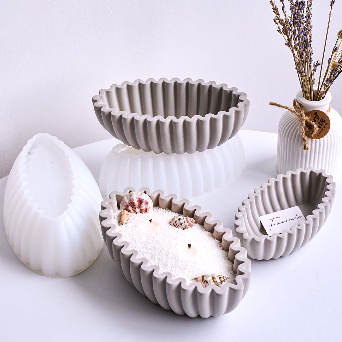 S/M/L Oval Striped Storage Bow - đánh giá và giá Potsticker Mold